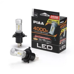 PIAA LEH200 LED Headlights Bulb H4(9003) 12V/24V 19W/19W 4000K 3800lm/3000lm jp - Picture 1 of 5