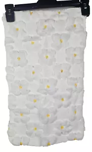 Floral Throw Pillow Covers Floral Pattern Set of 2, White 12x20 Inch SHITURRE - Picture 1 of 2