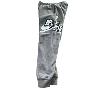 Nike Air Jordan Kids Gray Jogger Pants Size Large 12-13 - Picture 1 of 8