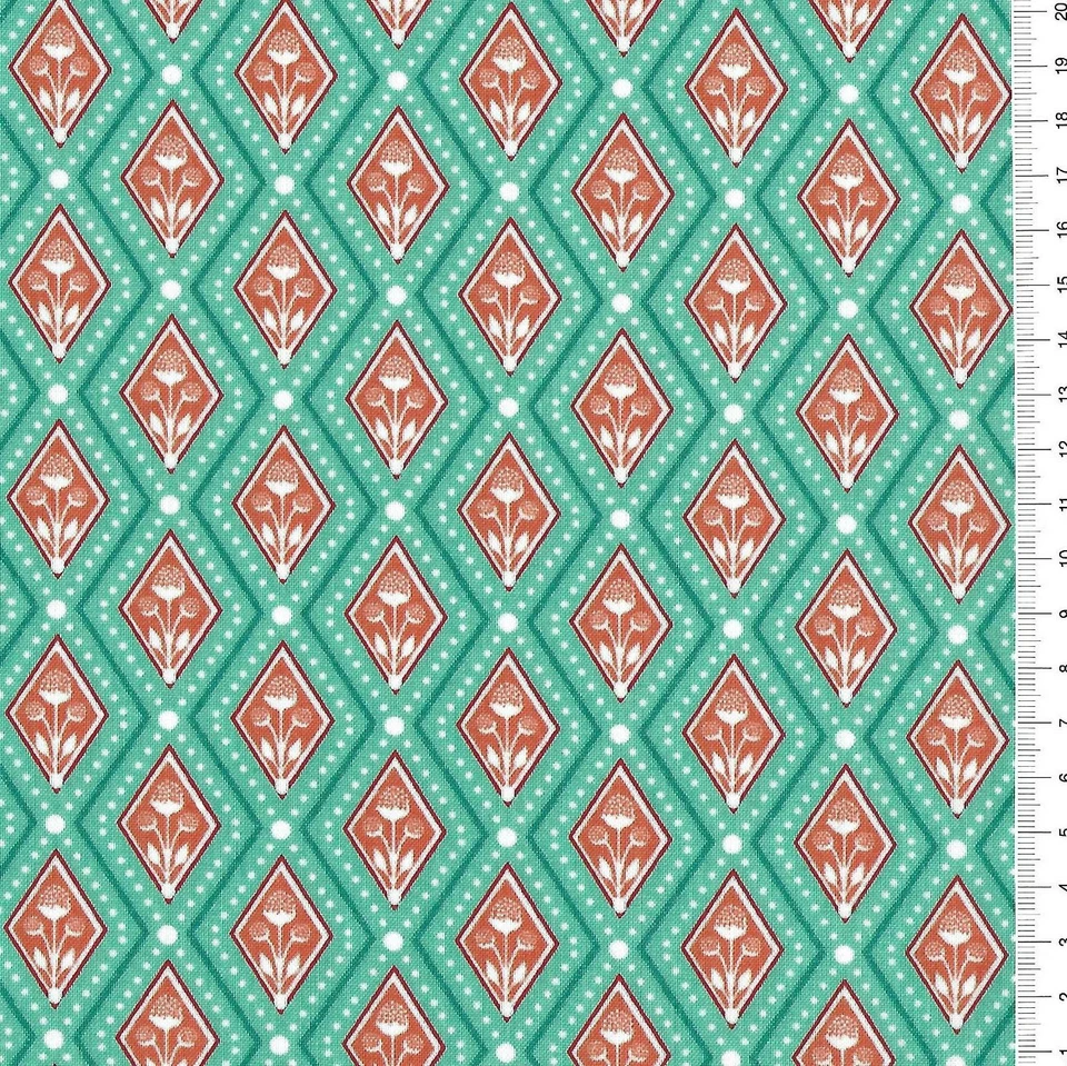 (€ 14,00/m) Patchworkstoff -  " Birds & Berries "  - 25 x 110cm - Bild 1 von 1