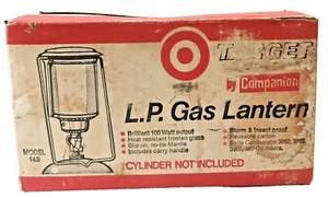 Vintage Target Australia Gas Lantern Lamp, Companion, Jenaer Suprax Glas Germany - Picture 1 of 8
