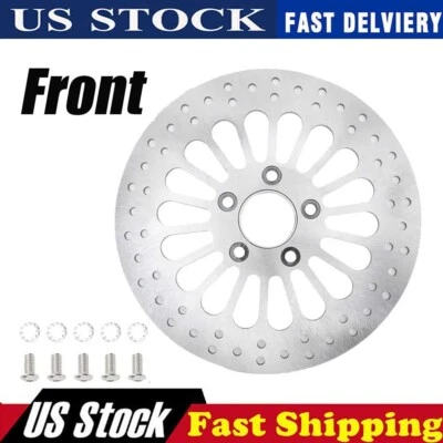 Rotor de freno delantero de 11,5" para Harley Davidson Touring Electra Glide Road King Foto 1 de 4