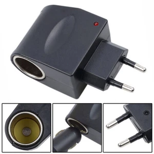 Wtyczka Adapter samochodowy ACDC Gniazdo Zapalniczka 220V ~ 12V UE Trucizna--. - Zdjęcie 1 z 12