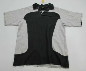 JORDAN Polo Shirt Men's Size M Cotton Short Sleeve Gray  - Picture 1 of 7