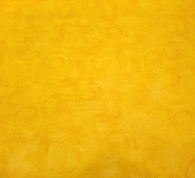 All About Boys BTY Debra Jordan Bryan Quilting Treasurea redemoinhos amarelos brilhantes - Imagem 1 de 3