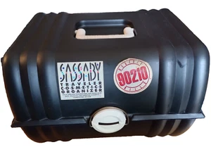 Sassaby Model 104 THE TRAVELER Cosmetic Case 14x12x10 Mirror 2 Tiers Extra Large - Picture 1 of 12
