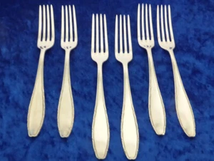 WMF 2300 6 Vorspeise-Dessertgabeln Gabeln 90er ca. 18,4 cm  Art. 541/08.22  - Bild 1 von 3