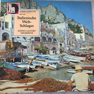 EDDIE CALVERT: Italienische Weltschlager (Volksplatte SMVP 6035 Stereo) - Bild 1 von 2