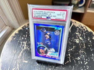 2018 Lourdes Gurriel Jr. PSA 10 Topps Silver Pack  1983 Blue Refractor  /150 RC