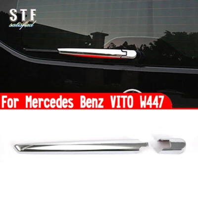 Cubierta de boquilla limpiaparabrisas ventana trasera para Mercedes Benz VITO W447 2016-2021 Foto 1 de 4