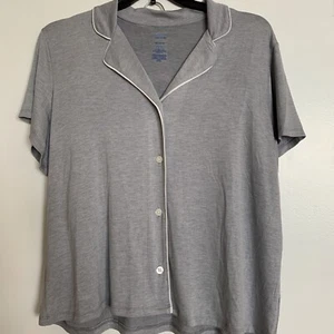 NEW SONOMA Top & Shorts Pajama Sleep / Lounge Set ~ Gray ~ Size XXL - Picture 1 of 10