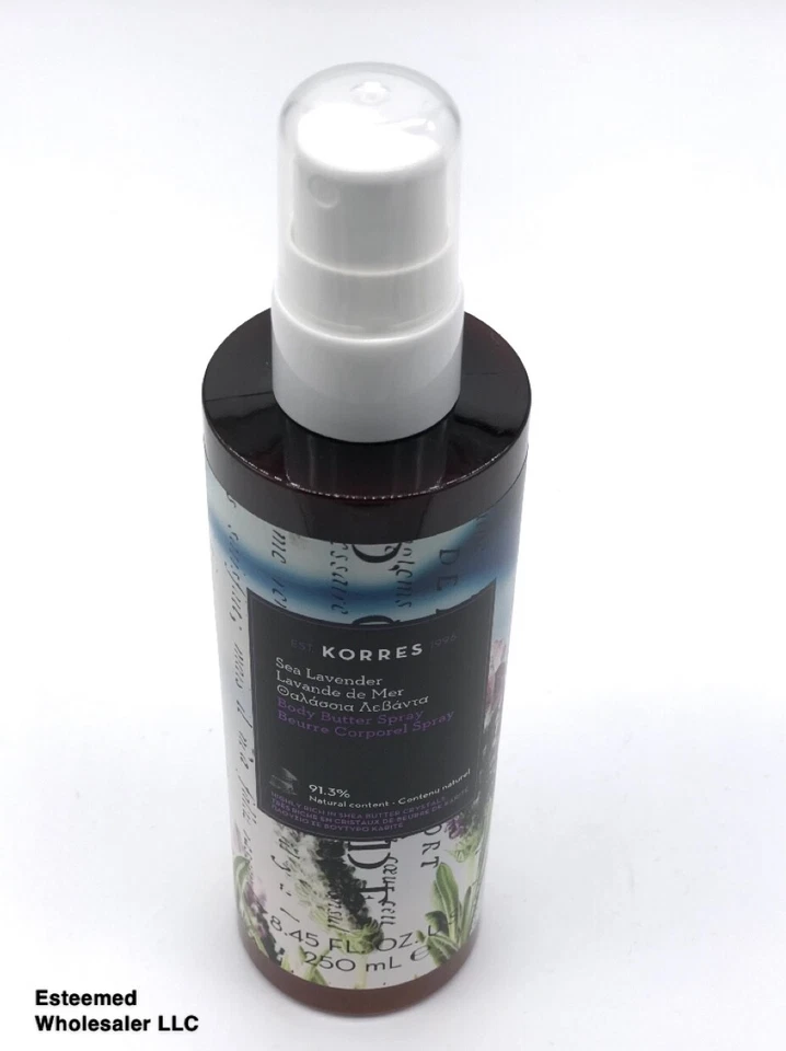 Spray de mantequilla corporal de lavanda marina KORRES 8,45 OZ Foto 1 de 1