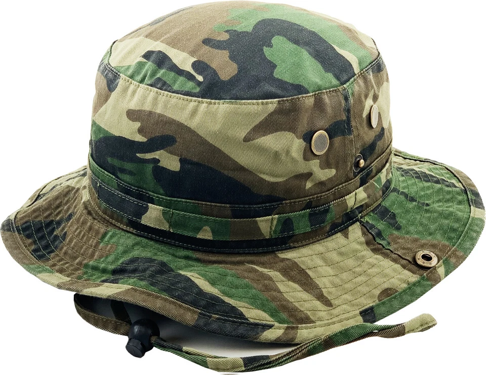 Sombrero Cubo Boonie Básico Caza Pesca Exterior Verano Gorra Unisex Nuevo Foto 1 de 1