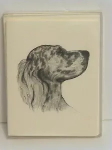 English Setter, The Art of Dogs Notizkartensammlung, 5 Karten & Umschläge, USA - Bild 1 von 4