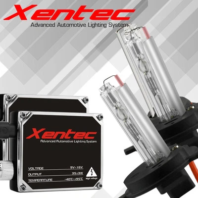 HID Xenon Headlight Fog Light Hi/Low Beam KIT H1/H3/H4/H7/H11/9005/9006/880/9004 - Image 1 of 4