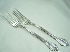 PAIR OF WALLACE FRENCH REGENCY STERLING DINNER FORKS 7 3/8"