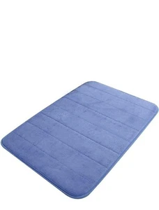 Alfombras de baño, alfombrilla de espuma suave absorbente suave, alfombrillas antideslizantes, 23x15 (par de 2) - Imagen 1 de 4