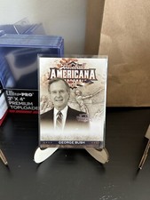 2008 Donruss Threads Baseball Americana /500 George HW Bush George Bush #BA-50