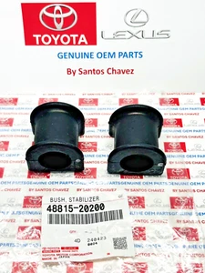 1990-1993 Toyota Celica 2x Stabilizer Bar Bushing GENUINE OEM PART 48815-20200 - Picture 1 of 6