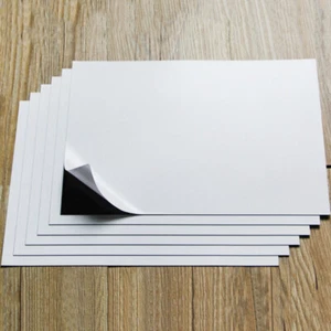 1 hoja tamaño A4 hoja hoja hoja hoja de impresión magnética por inyección de tinta tablero de goma suave fuerte flexible - Imagen 1 de 5