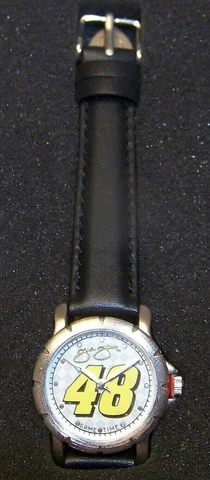 JIMMIE JOHNSON #48 DRIVERS WRIST WATCH BY GAME TIME Cover