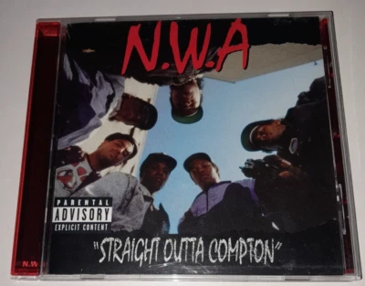 N.W.A. - Straight Outta Compton (w/ Bonus Tracks) *CDs $5 SHIP/LOT* 80s Hip Hop - Image 1 of 3