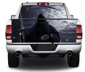 Grim Reaper Wrap Rear Window Perf And Tailgate Wrap Graphics Decal Kit New #014 - Bild 1 von 8