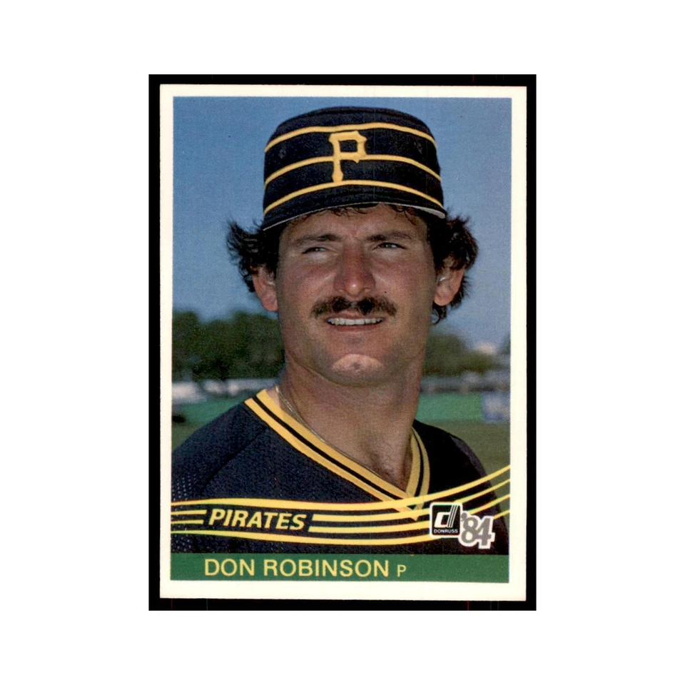 Don Robinson 1984 Donruss #532 Pittsburgh Pirates Baseball Card NM - Image 1 of 3