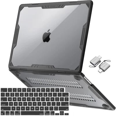 Funda para MacBook Air 2023 15 pulgadas A2941 M2 resistente plástico carcasa dura cubierta Foto 1 de 4