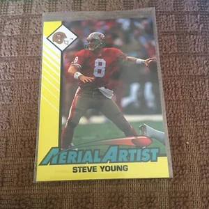 Steve Young Starting Lineup Aerial Artist 1993 Kenner Football 49ers NM+ Card - Picture 1 of 2