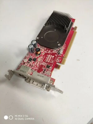 HP 410199-002 Radeon X1300 256MB PCIe Graphics Card, LP Bracket SPS 413023-001 - Image 1 of 2