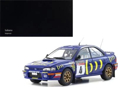 Subaru Impreza #4 Colin McRae - Derek Ringer Winner RAC Rally (1994) 1/18 Model - Image 1 of 4