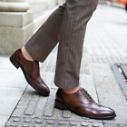 Printemps/été mode hommes vêtements d'affaires chaussures à lacets faux cuir costume chaussures