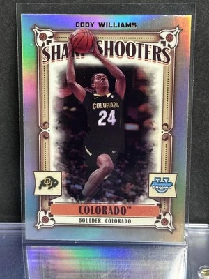 2023-24 Bowman University Chrome #SS-10 Cody Williams Sharp Shooters Colorado - Image 1 of 2