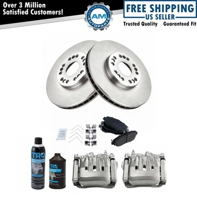 Front Brake Calipers Ceramic Pads & Rotors Fits Lexus GS300 GS400 GS430 SC430 - Изображение 1 из 4