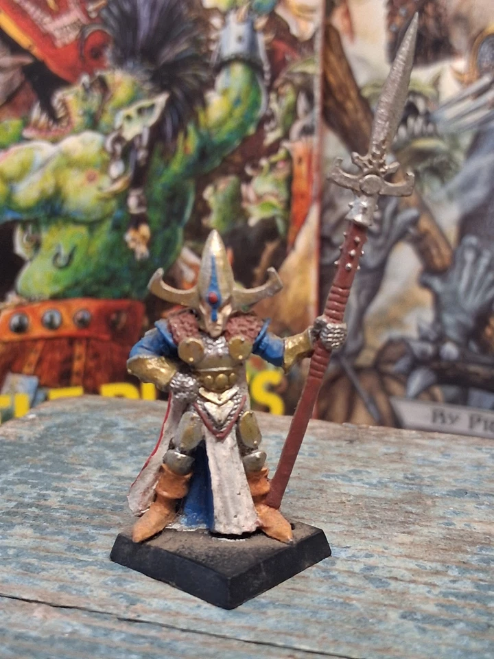 warhammer ciudadela fantasía elfo capitán héroe metal viejo mundo whfb Foto 1 de 1