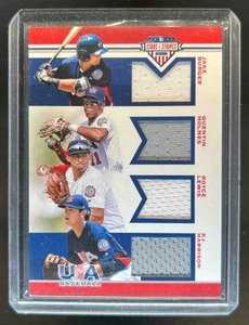 2017 USA Stars & Stripes Jake Burger KJ Harrison Holmes Royce Lewis Jersey #/199 - Picture 1 of 2