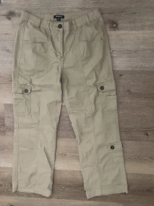 Metrostyle Metro Style Women’s Brown Tan Khaki Color Pants Size 10 Soft - Picture 1 of 8
