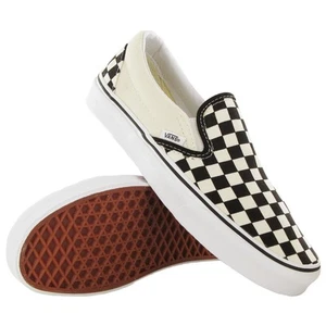 Vans Shoes Classic Slip On Checker Board Black White CSO Free Post Aust Seller S - Bild 1 von 3