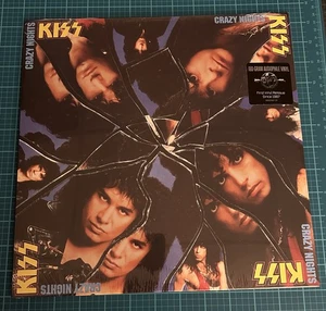 KISS CRAZY NIGHTS 2014 ANNIVERSARY VINYL LP RECORD ALBUM NEW SEALED HYPE STICKER - Picture 1 of 7