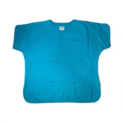 SCRUBS Medical Top Solid Blue Women’s Size L - Image 1 of 4