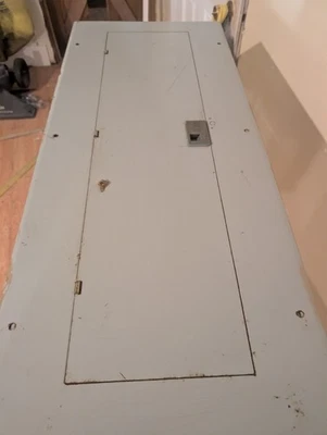 Cubierta de panel de caja de interruptor de centro de carga General Electric TLM8S para bañera TLM812S1 Foto 1 de 4