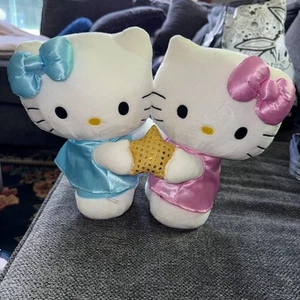 Hello Kitty Zodiac Plush Gemini Twins Sanrio Collectors Star Kidrobot Toy See De - Picture 1 of 6