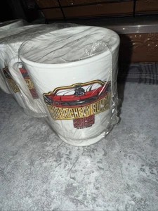 Super Chevy Sunday Magazine Cups Set Of 3 Still Sealed Hot Rod Christmas Gift - Picture 1 of 3