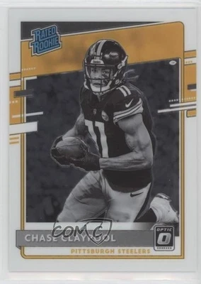 2020 Panini Donruss Optic Rated Rookies Variation Chase Claypool #327 Rookie RC - Image 1 of 2