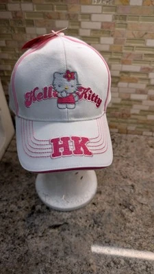 Gorra de béisbol Sanrio Hello Kitty rosa ajustable para niñas Foto 1 de 4