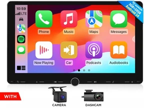 10,1" Android Autoradio WiFi6 DSP Wireless CarPlay Doppel DIN GPS Touch Display - Bild 1 von 22