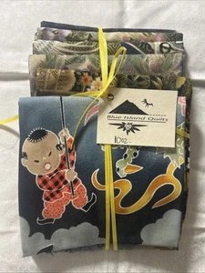 Blue Island Quilts Six Fat Quarters - Picture 1 of 7