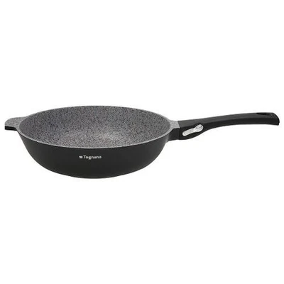 Tognana Ambiziosa padella in alluminio, 28 cm Nero e Grigio pietra - Immagine 1 di 2