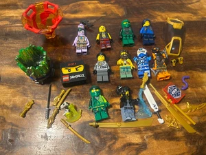 Lego Ninjago Minifiguren Körperteile Zubehör inkl. rotem Spinner uvm. - Bild 1 von 4
